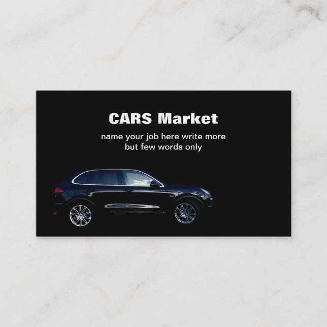 car business card (Front)