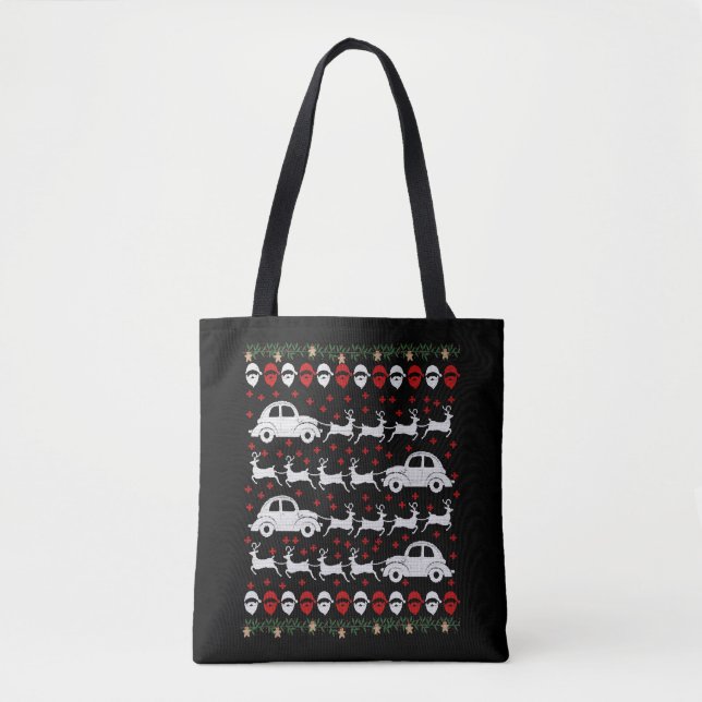 Car Christmas  Tote Bag (Front)