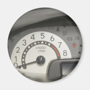 Car dashboard magnet