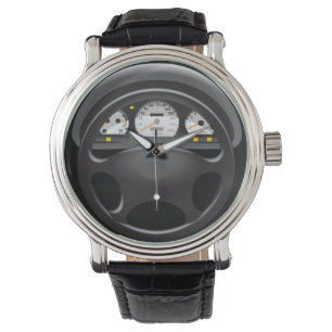 Car Dashboard & Steering  Watch