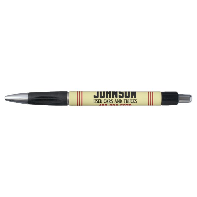 Car Dealer or Used Car Lot Pen (Front)