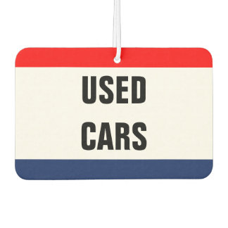 Car Dealership Promotional Signage Customizable Air Freshener