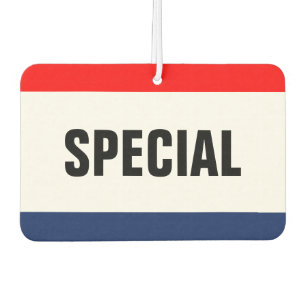 Car Dealership Special Promotion Customizable Air Freshener