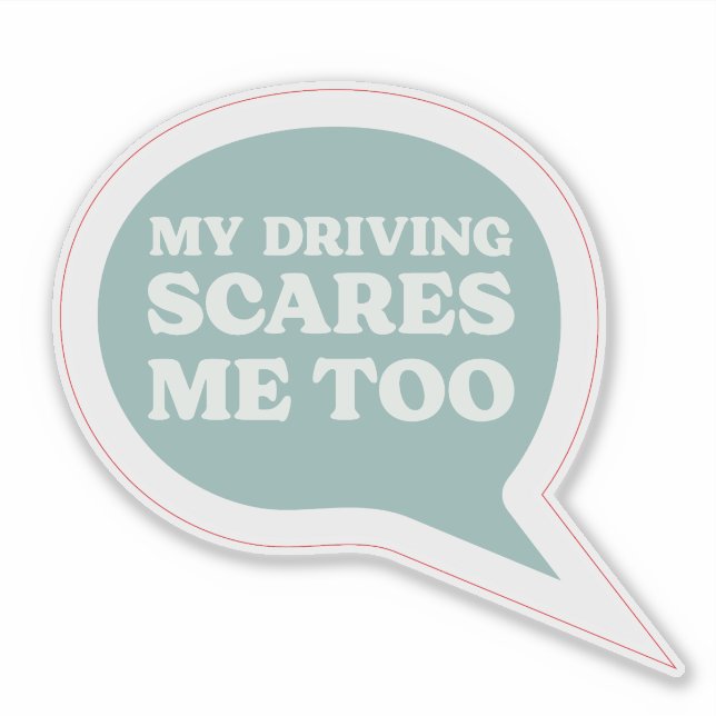 Car Decal Bumper Sticker (Front)