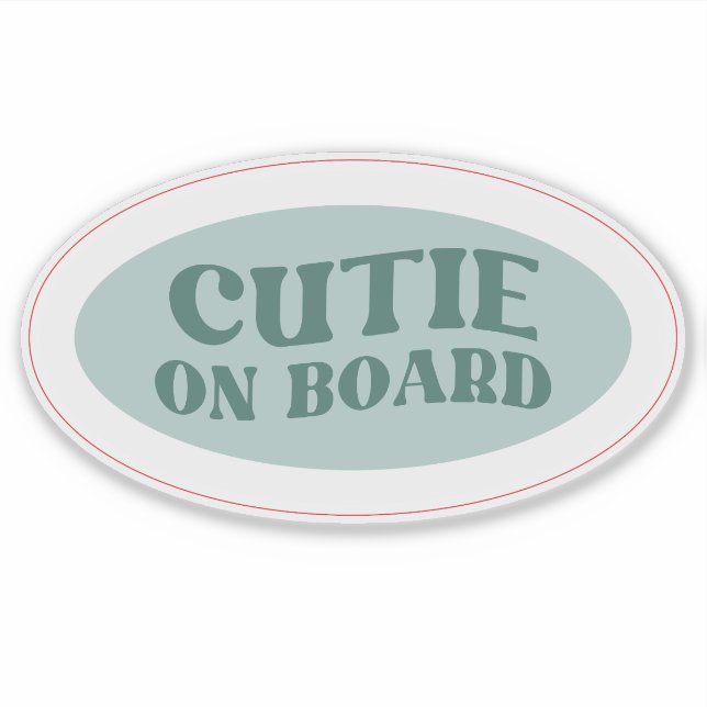 Car Decal Bumper Sticker (Front)