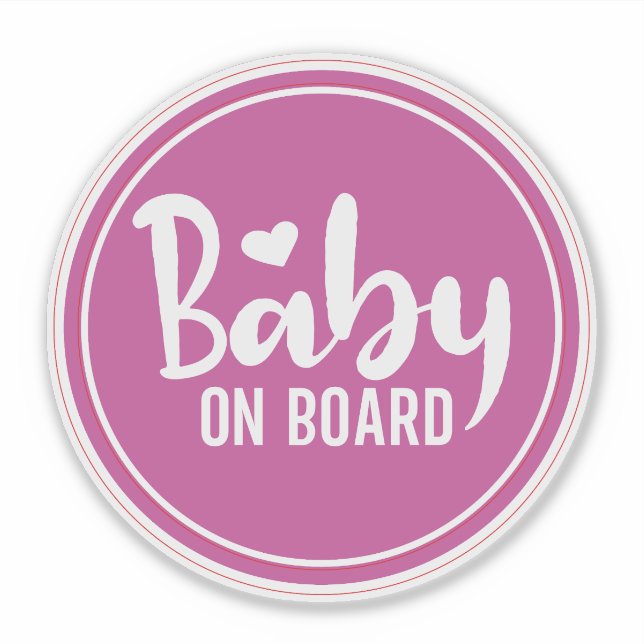 Car Decal Bumper Sticker  (Front)