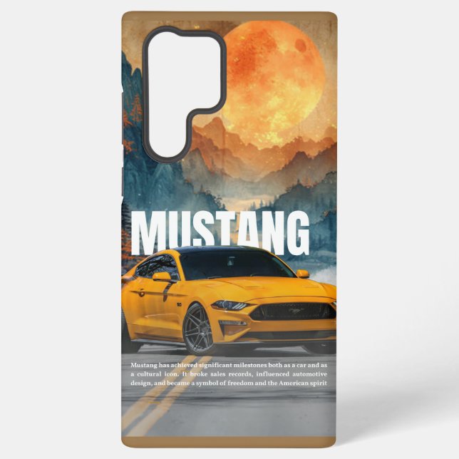 Car Design | Bold Automotive Art Phone Case (Back)