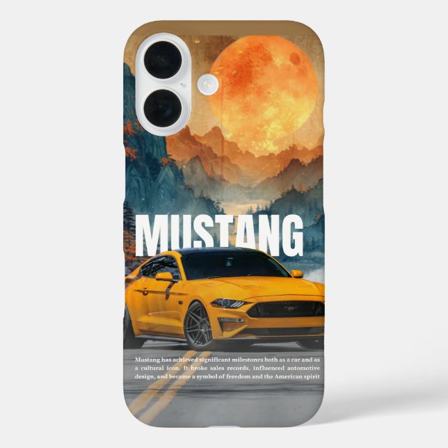 Car Design | Bold Automotive Art Phone Case (Back)