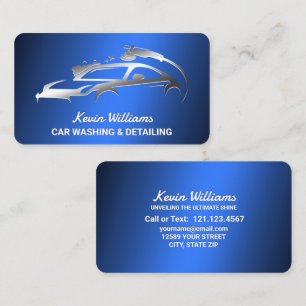 Car Detailer Business Card