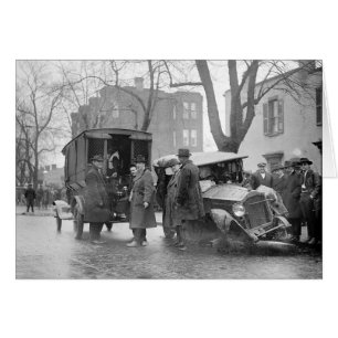 Car détruite du bootlegger, 1922