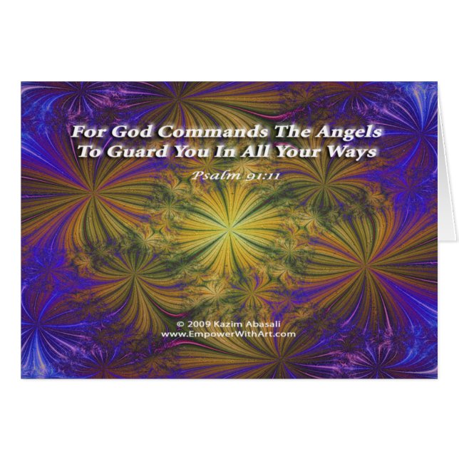 Car Dieu Commande Les Anges (Devant horizontal)