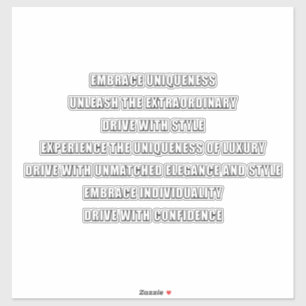 Car Driver Inspirational Phrases