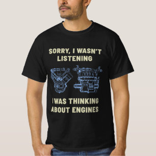 Car Engine Gearhead T-Shirt