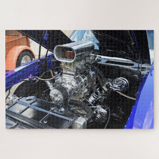 car engine puzzle (Horizontal)