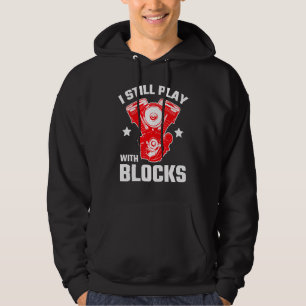 Car Enthusiast Playing Blocks Hoodie