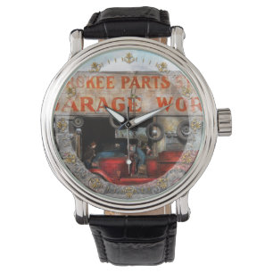 Car - Garage - Cherokee Parts Store - 1936 Watch