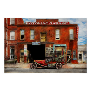 Car - Garage - Misfit Garage 1922 Poster