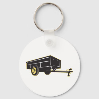 car garden utility trailer side keychain