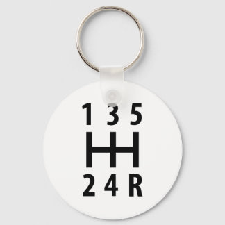 car gear shift 5 keychain