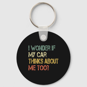 Car Guy Mechanic Fathers Day Dad Mens Car Parts Ra Keychain