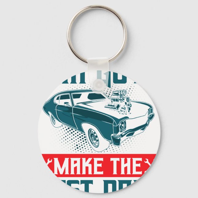 Car Guys Make The Best Dads Keychain (Front)