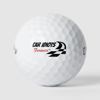 Car Idiots Forever golf balls