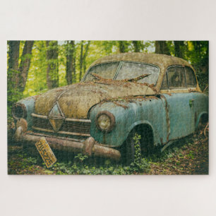 car in the woods puzzle