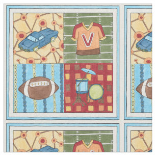Car, Jersey, Football and Drum Kit Fabric