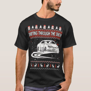Car Lover Shirt Drifting Through The Snow Ugly 