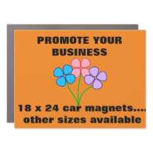 CAR MAGNET 18" X 24" Rectangle