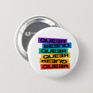 Car Magnet. LGBT+Pride. Queer. 2 Inch Round Button