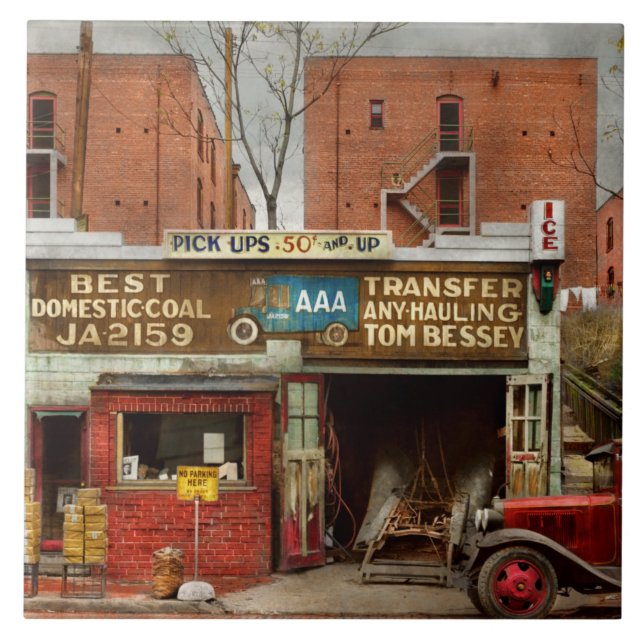 Car Mechanic - Chop Shop 1938 Tile (Front)
