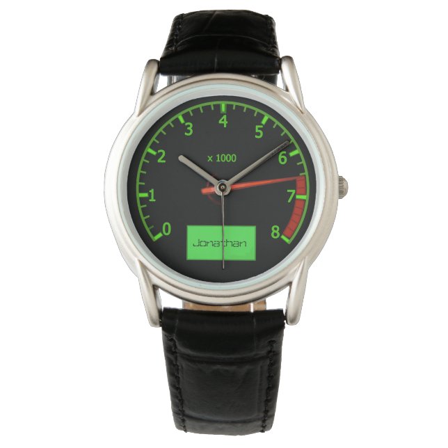 Car mechanic driver unique watch (Front)