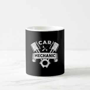 Car Mechanic Engine Mechanics Car Funny Gift Idea Coffee Mug