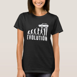 Car Mechanic Evolution Car Screwdriver Car Tuner T-Shirt