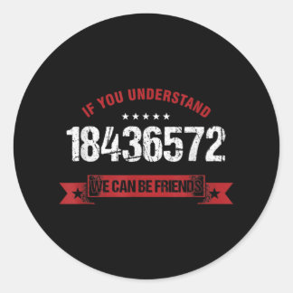 Car Mechanic If You Understand 18436572 Mechanical Classic Round Sticker