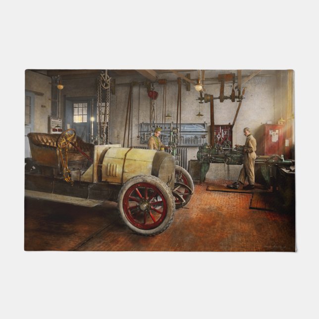 Car Mechanic - The overhaul 1915 Doormat (Front)