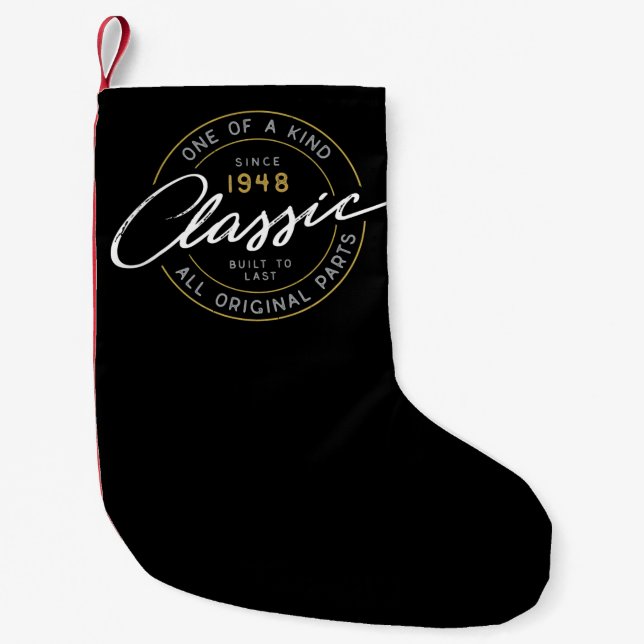 Car Motorcycle Gift Small Christmas Stocking (Front)
