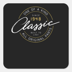 Car Motorcycle Gift Square Sticker