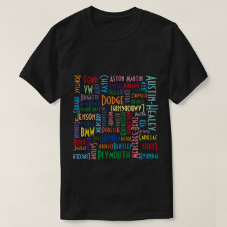 Car Name Puzzle T-Shirt