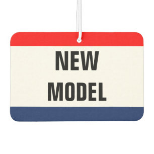Car New Model Promo Signage Customizable Air Freshener