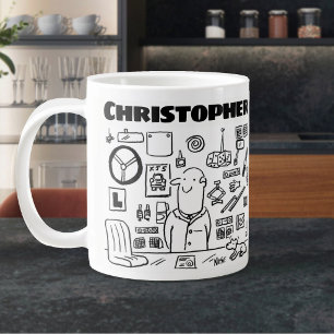 Car Parts and Car Accessories Seller Large Coffee Mug
