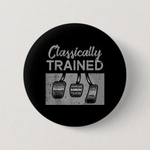 Car Pedals Classically Trained Manual Transmission 2 Inch Round Button