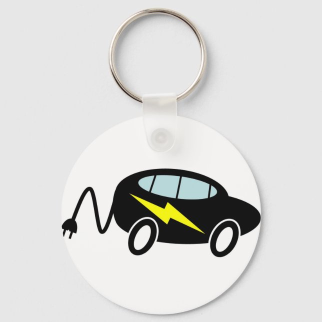 Car plug and bolt keychain (Front)