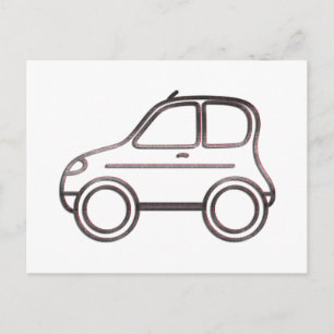 Car Postcard
