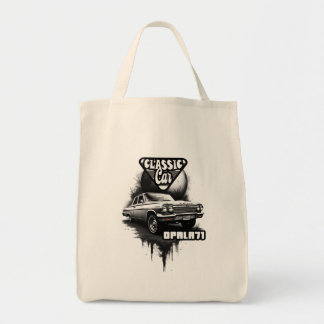 Car Print - Classic Car Opala 71 - Tote Bags