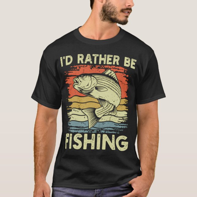 Car Problem? Go Fishing T-Shirt (Front)