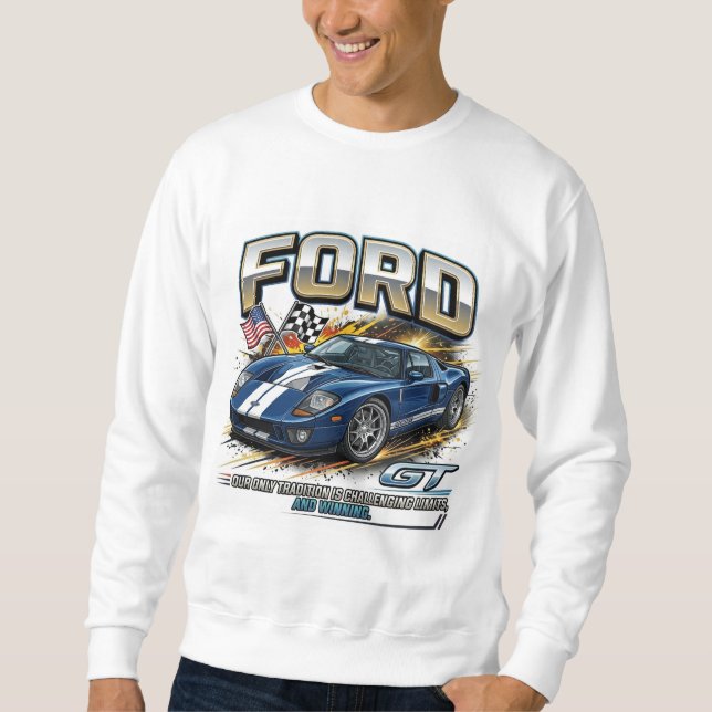 car quote  sweatshirt (Front)