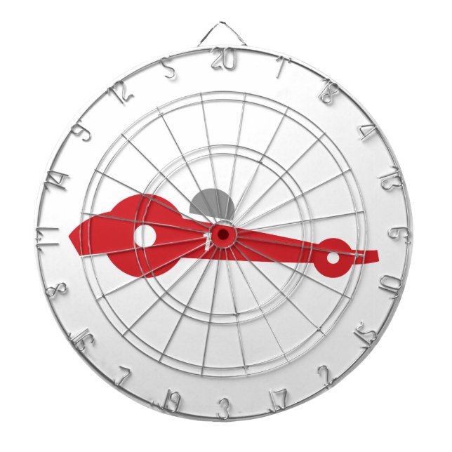 Car Race Dartboard (Front)