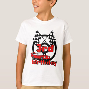 Car Racing 3rd Birthday Tshirts and Gifts